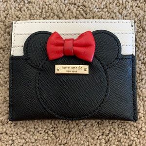 Kate Spade Minnie Mouse card holder